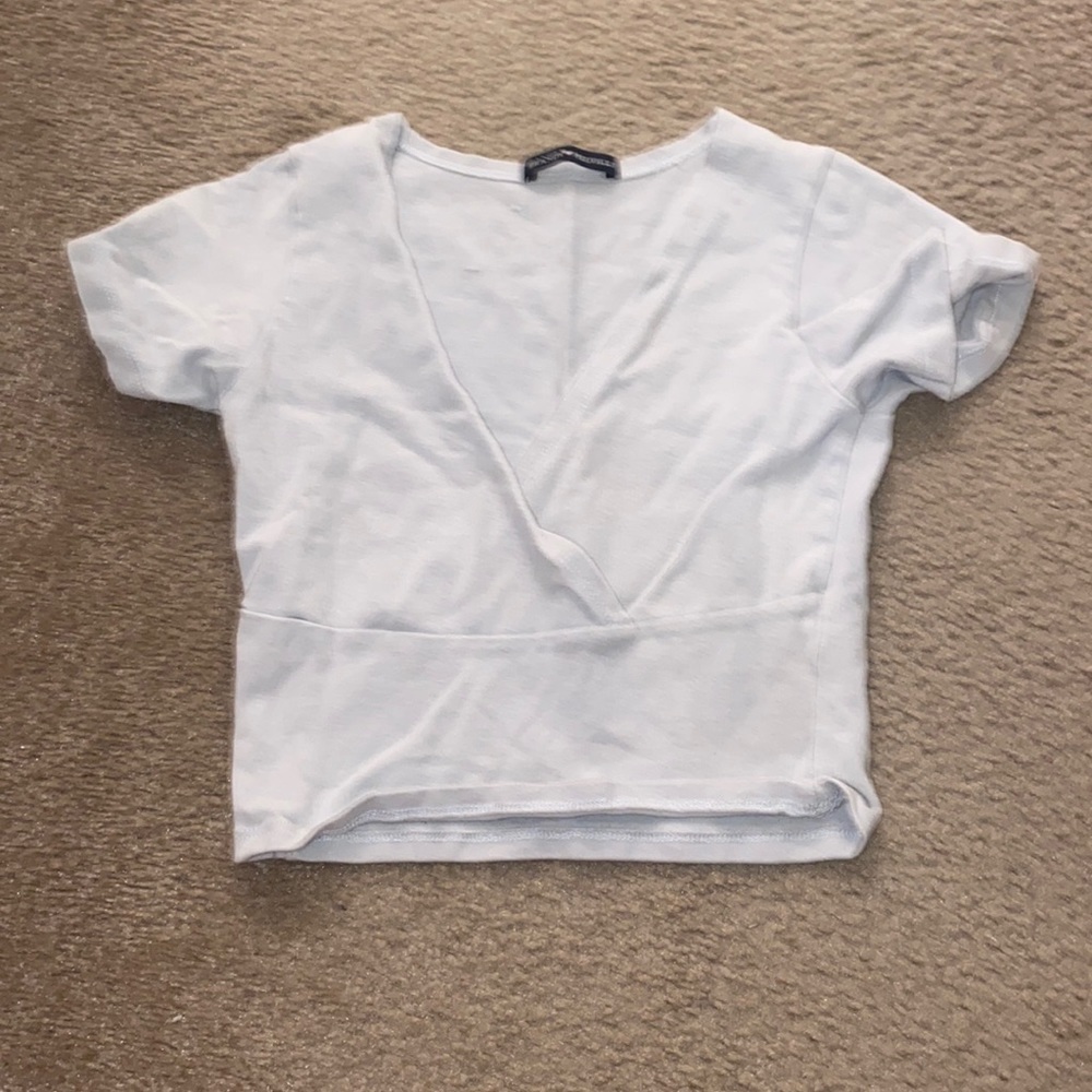 White brandy melville top!